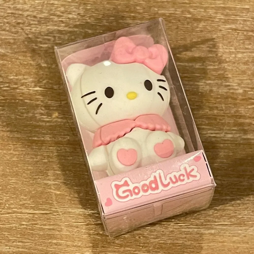 Brand new hello kitty figurine pencil sharpener brand, new in packaging